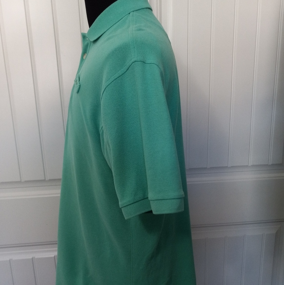 ORVIS Men's Signature Green Polo Shirt M Cotton Sh - Picture 3 of 5